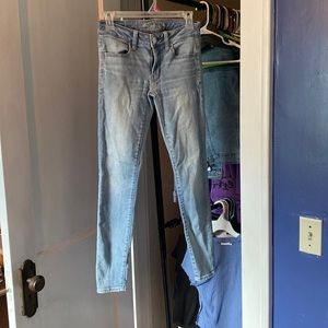 American Eagle Stretchy Low Rise Skinny Jeans